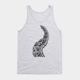 Cthulhu Octopus Tentacle Illustration Under the Deep Sea Tank Top